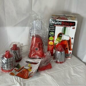 Red Vegetable & Fruit Slicer